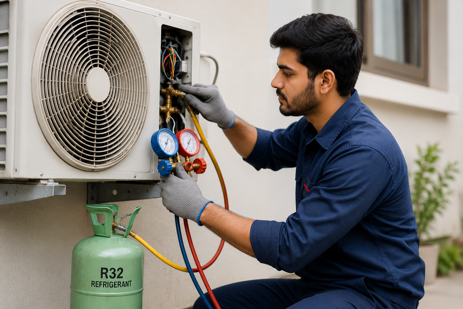 AC Gas Filling Service